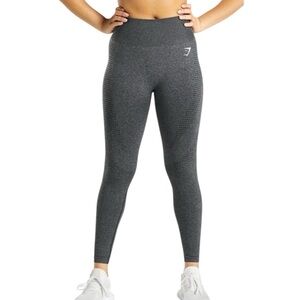 Gymshark vital seamless marl gray legging - large